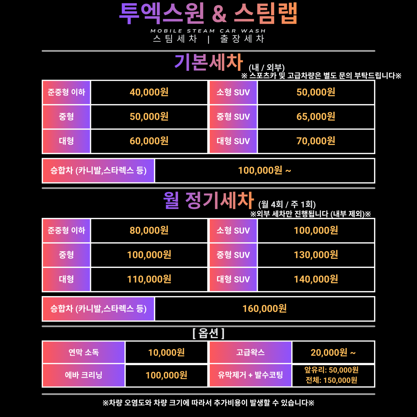 Steamlab 출장세차 작업 사진 (3/6)